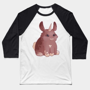 Almiraj - Dungeons and Dragons Unicorn Bunny Baseball T-Shirt